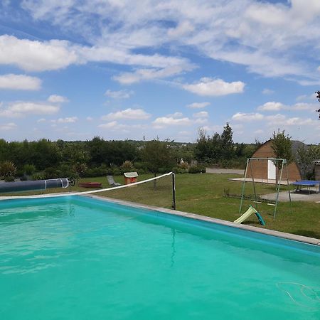 Maison A La Campagne - Piscine Beaulieu-sur-Layon Ngoại thất bức ảnh